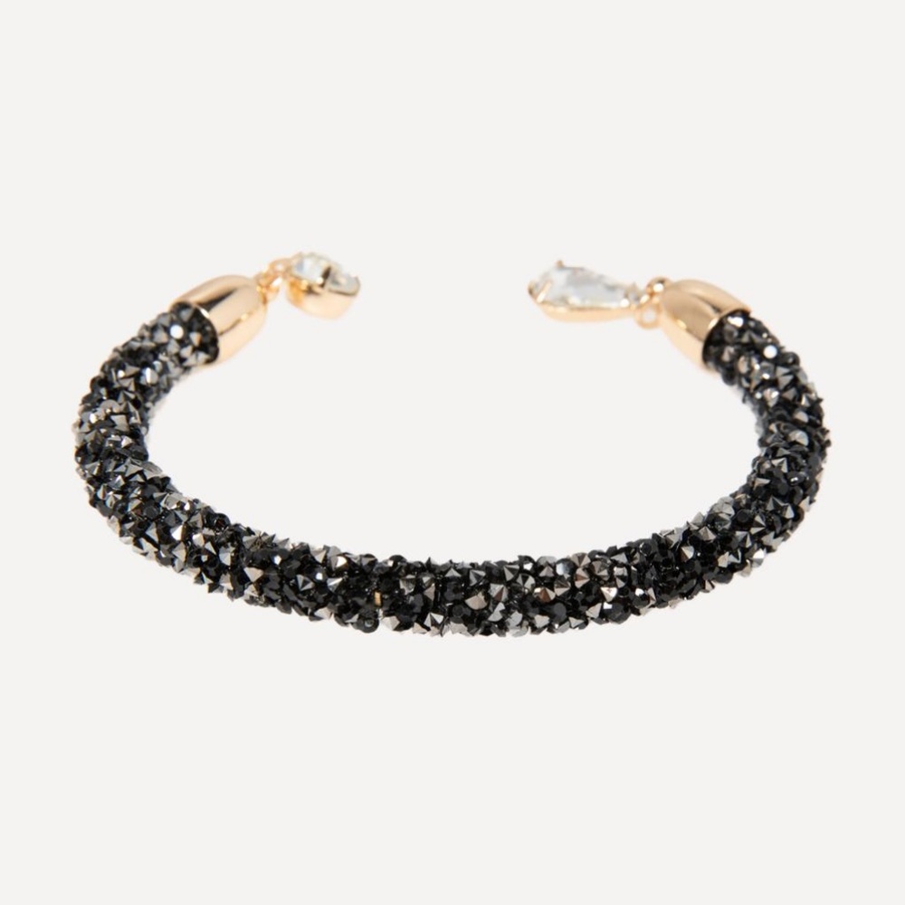 bebe set of 2 druzy bracelets